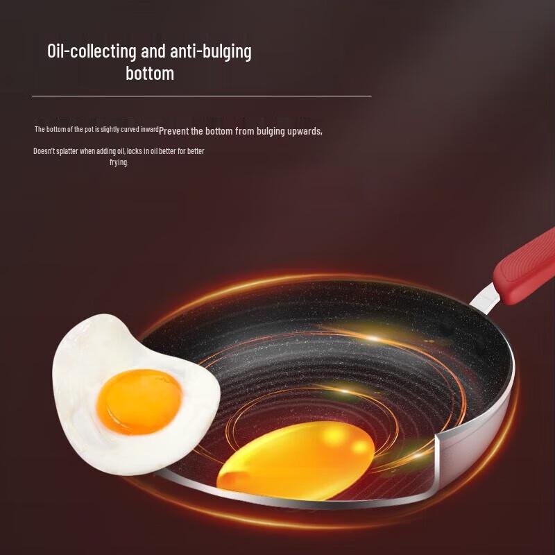 SUPOR Fiery Red Non-Stick Frying Pan