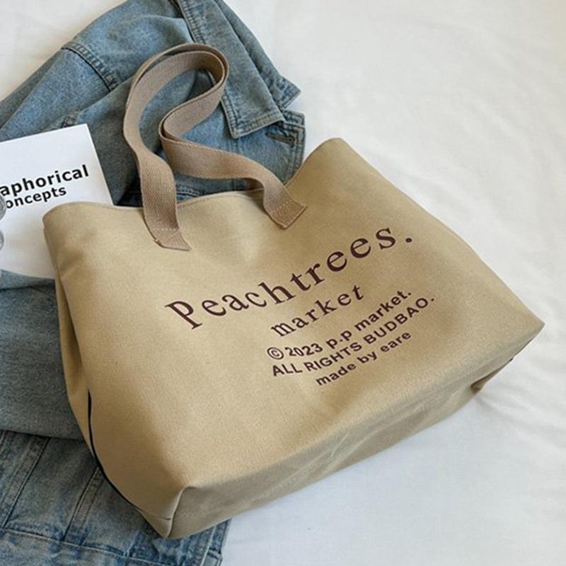 

IELGY Модная сумка через плечо с буквенным принтом для походов в школу для женщин хаки