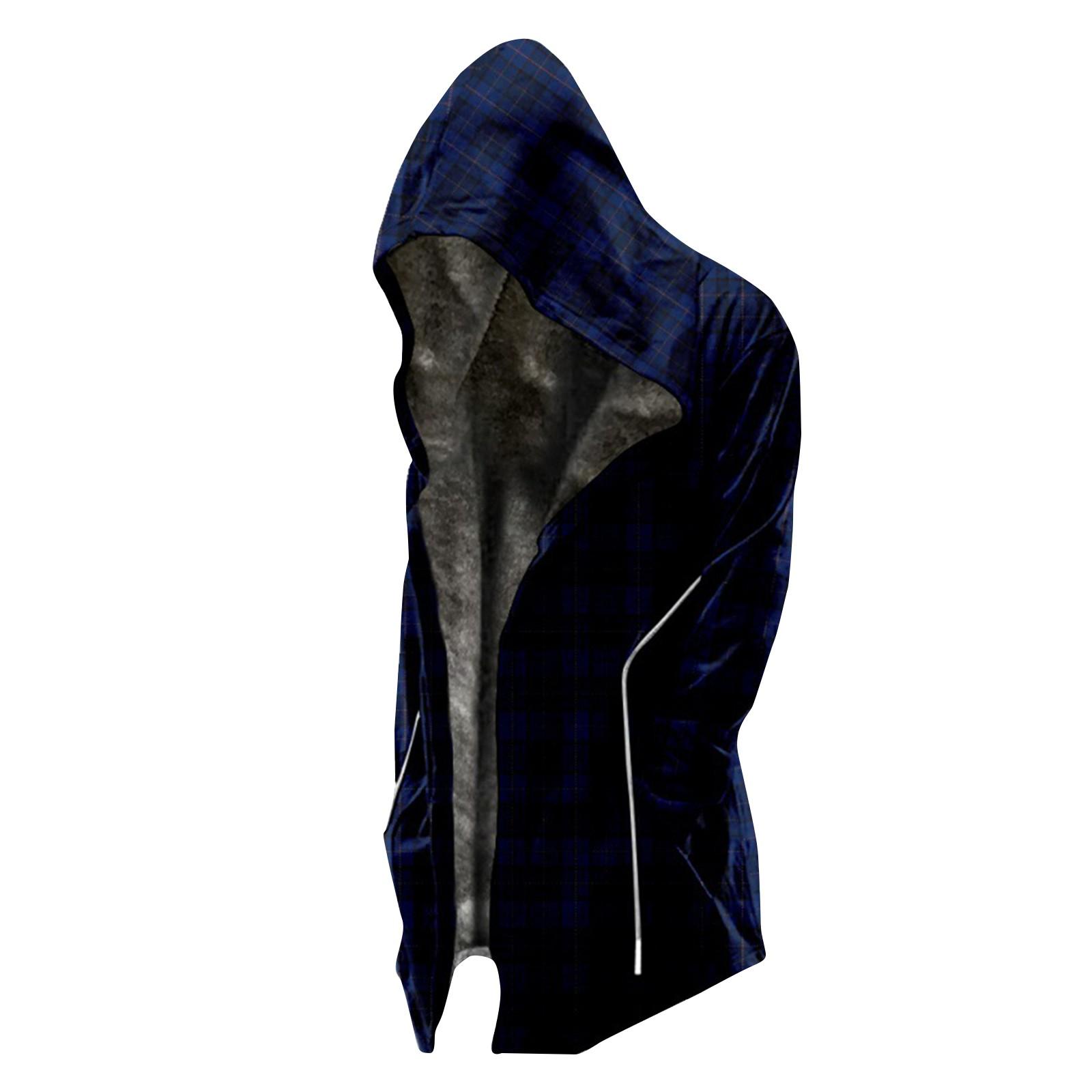 

Мужская бархатная утолщенная длинная куртка с клетчатым принтом, мужская повседневная куртка на молнии большого размера XXXXXXL