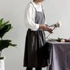 Adult/Children Kitchen Cooking Apron Solid Color Gardening Work Uniform  Craft Workshop