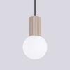 Lampa Wisząca Halo 1 G9 Taupe Alu Sollux Sl.1744