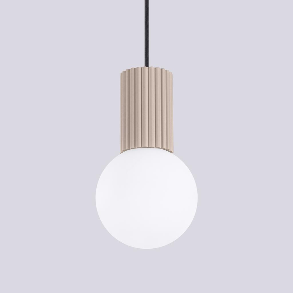 Lampa Wisząca Halo 1 G9 Taupe Alu Sollux Sl.1744