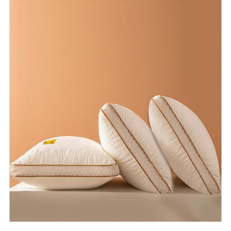 Soy Protein Fiber Pillow Neck Support Sleep Comfort Hotel Home Use Single Person Rectangular