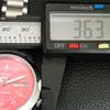 SEIKO 5 AUTOMATIC 7009A VINTAGE REFURBISHED JAPAN MENS RED DIAL WATCH a445891-1