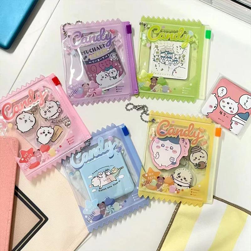 Cute Cartoon Ita Bag Pins Badge Protector Case for 58mm 75mm Anime Badges Display Bag Accessories Pin Case Animation Products