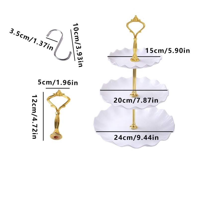 

3-Tier Plastic Hanging Bird Feeder Birdbath For Outdoor Garden Decor Yard Farm Feeder Hummingbird Feed Tray Bird Supplies