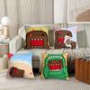 Cute D-domo-kun Pillow Case Suitable For Bedrooms Living Rooms Cars Home Decoration