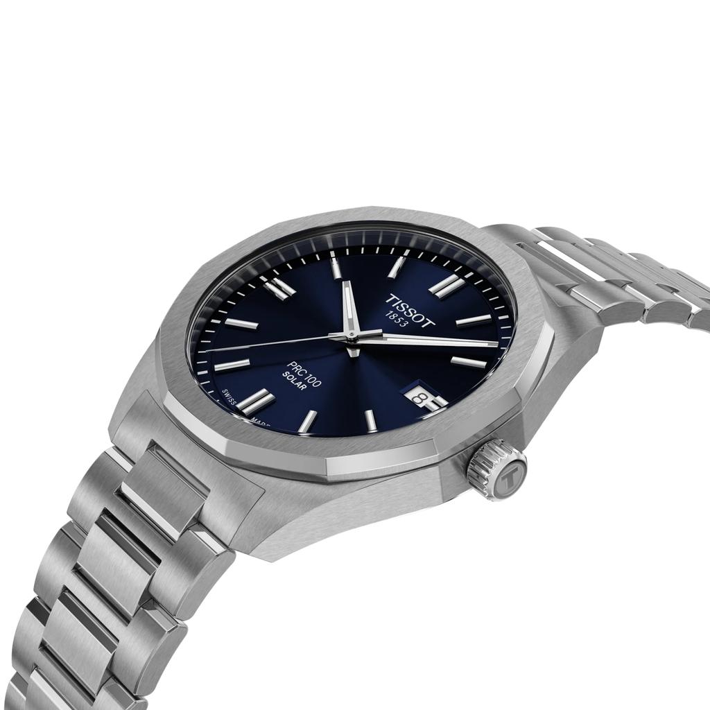 Tissot Stainless Steel Blue Dial Men's Fashion Watch T151.422.11.041.00