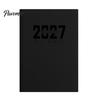 Hardcover Journal for Business 2027 A5 Daily Planner, 365 Day Time Management Schedule Notebook Foreign Trade Planner Work Study, Imitation