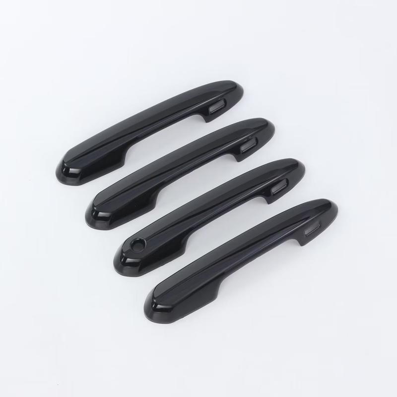 Car Styling Accessories For Toyota Land Cruiser 300 LC300 ABS Carbon Black Car Door Handle Bowl Cover Trim Protectors