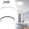 Ceiling 24w Led Lights Cool White Flush Mount Lamp Bedroom Bathroom Kitchen