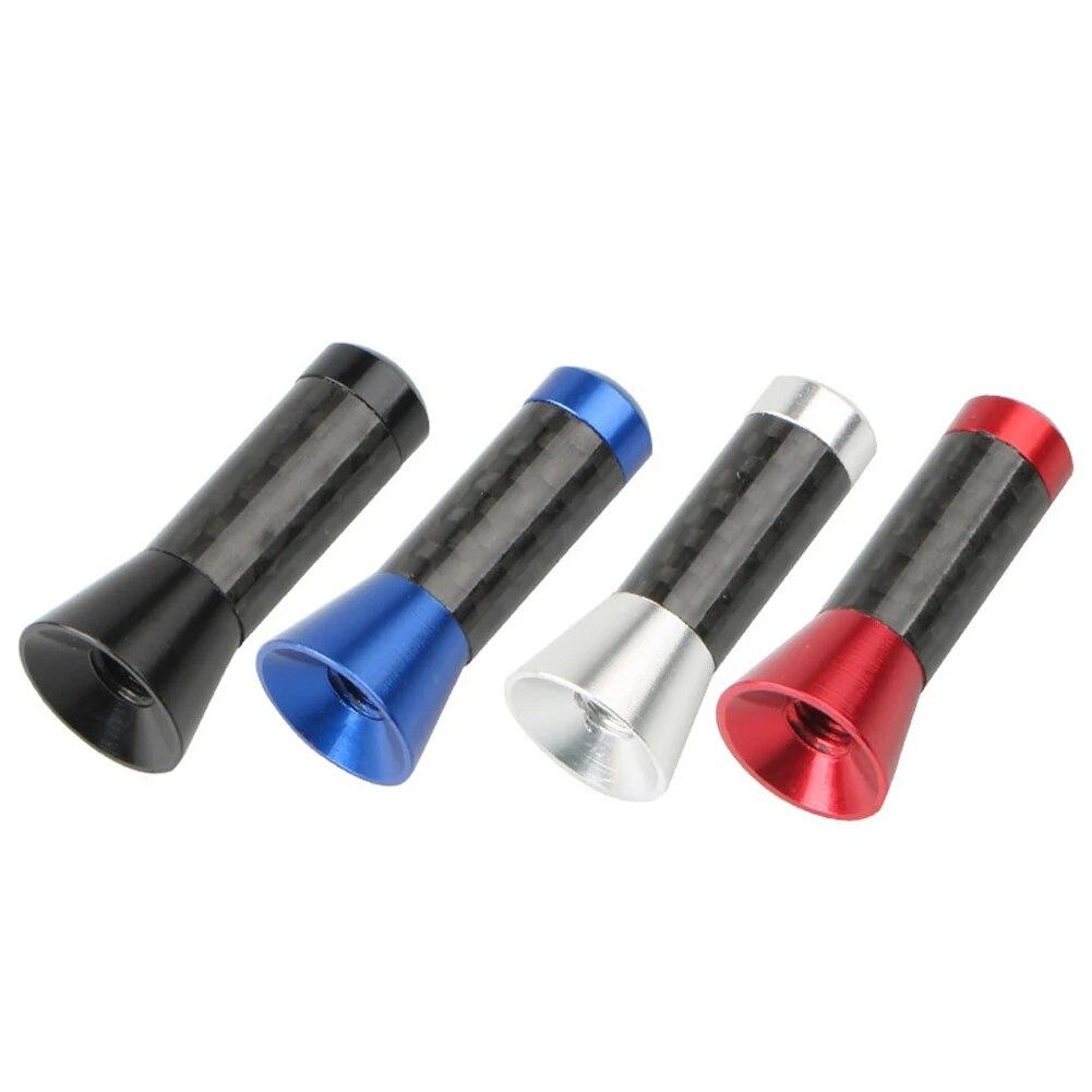 12cm Carbon Fiber Short Radio Antenna Fit for BMW Ford Focus Peugeot Citroen Opel Skoda Toyota Dodge Etc Car Antenna Car Styling
