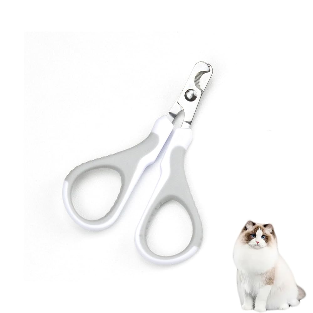 Cat Nail Easy To Provides a Designed Specifically for These Clippers Are Safe and Secure for Features a Serrated Handle and Soft Rubber Handle for a