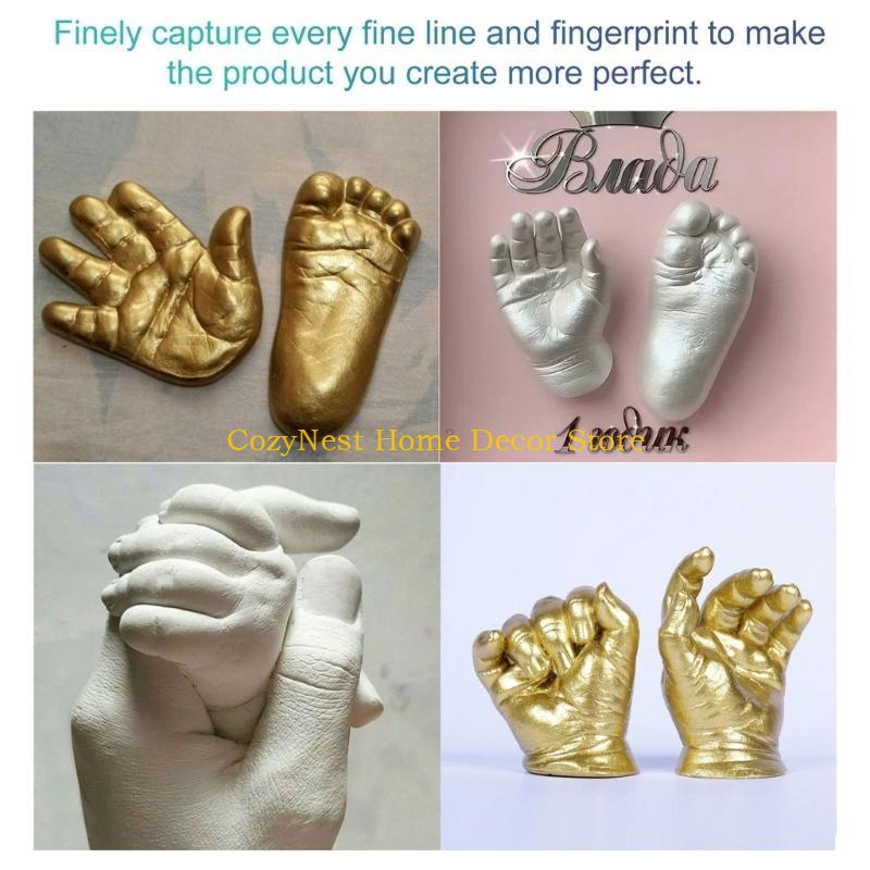 92MF Plaster Hand Mold Casting Kits,Hand Molding Kits DIY Hand Casting Kits Adult Kid