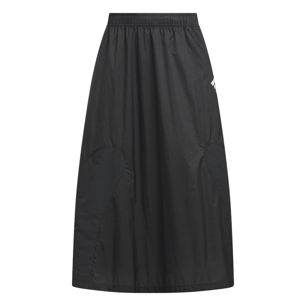 Adidas FOS Series Future Style Woven Skirt Water-Resistant Comfortable Casual Long Skirt Women Skirts Carbon-Black JM4268