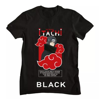 Naruto Shippuden Itachi Uchiha T-shirt ,Uchiha Clan T-shirt, Anime Graphic Tee