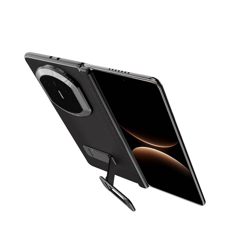 Jueshe Leather Protective Case for Huawei Mate X Series Foldable Phones Tri-Fold Stand