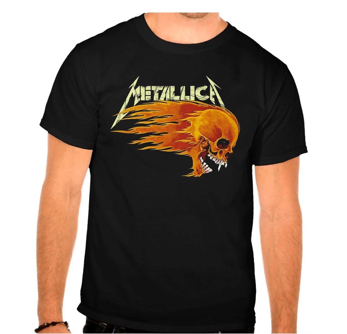 METALLICA Rock Band Rock Music legends BLACK T-Shirt - 935- S