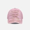 Unisex Adjustable Cotton Baseball Hat With Logo For Summer Outdoor Wear