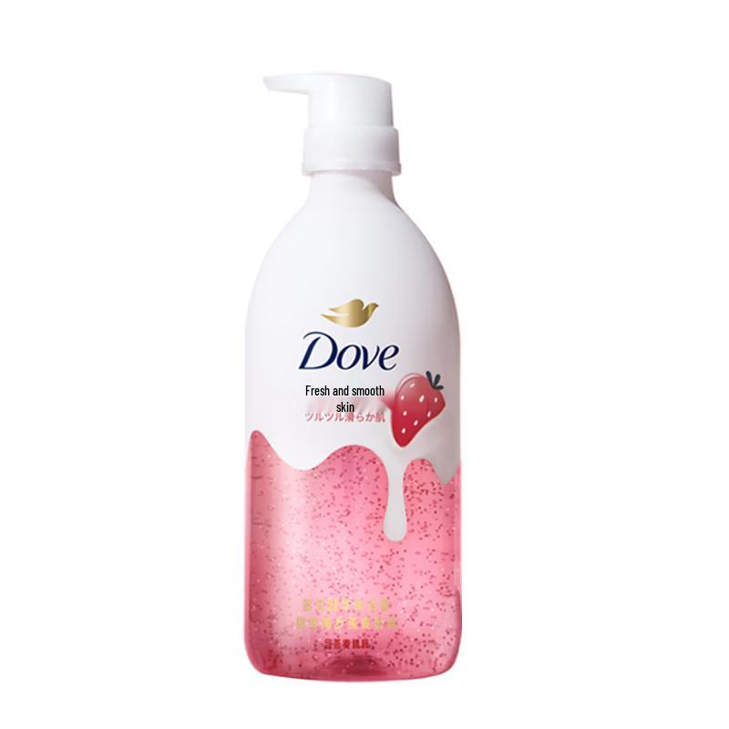 Dove Sweet Strawberry & Oat Milk Moisturizing Shower Gel