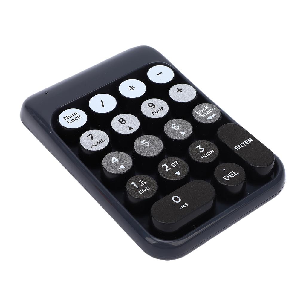Wireless Number Pad 18 Key 2.4G Numeric Keypad Financial Accounting Numpad Keyboard for Home Business Work