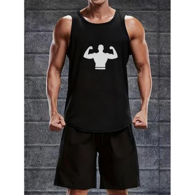 Flexible & Moisture-Wicking, Great for High-Intensity Workouts & Post-Sport Recovery, Men's Athletic Tank