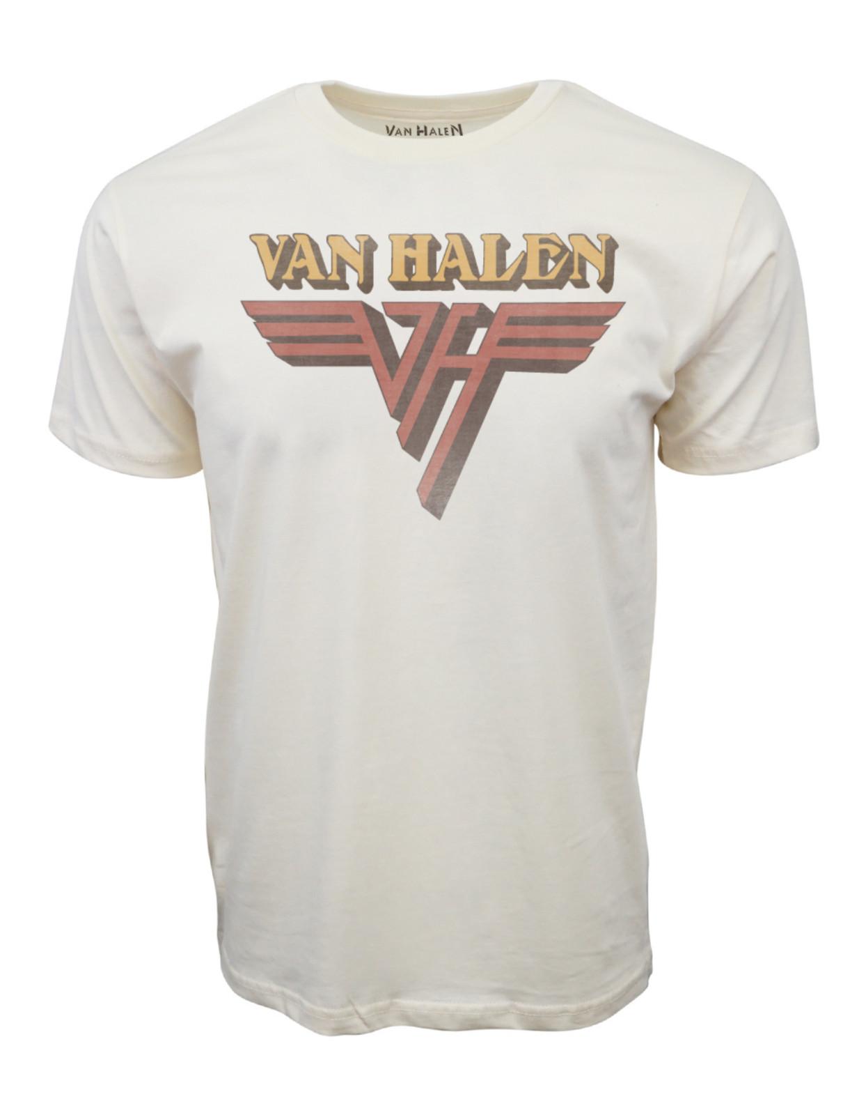 Classic-VAN HALEN OSM NATURAL LOGO T SHIRT S