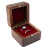 Portable Wood Jewelry Box for Rings Handcrafted Wood Jewelry Storage Box Stand Holder for Rings and Jewelry Display
