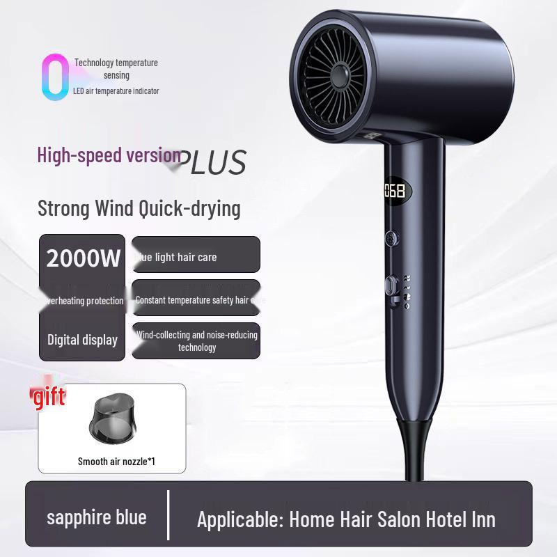 Youteng High-Power Dual-Temperature Hair Dryer with Negative Ion Care