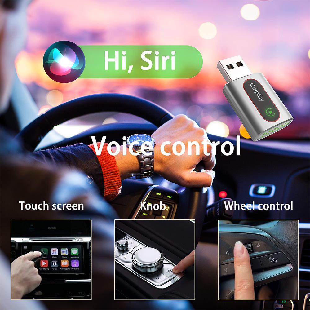 USB Wireless CarPlay Smart Box for iPhone and Android Auto