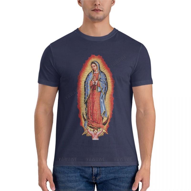 

Our Lady of Guadalupe Virgin Mary Relaxed Fit T-Shirt t-shirt black t shirts for men custom t shirts 4XL