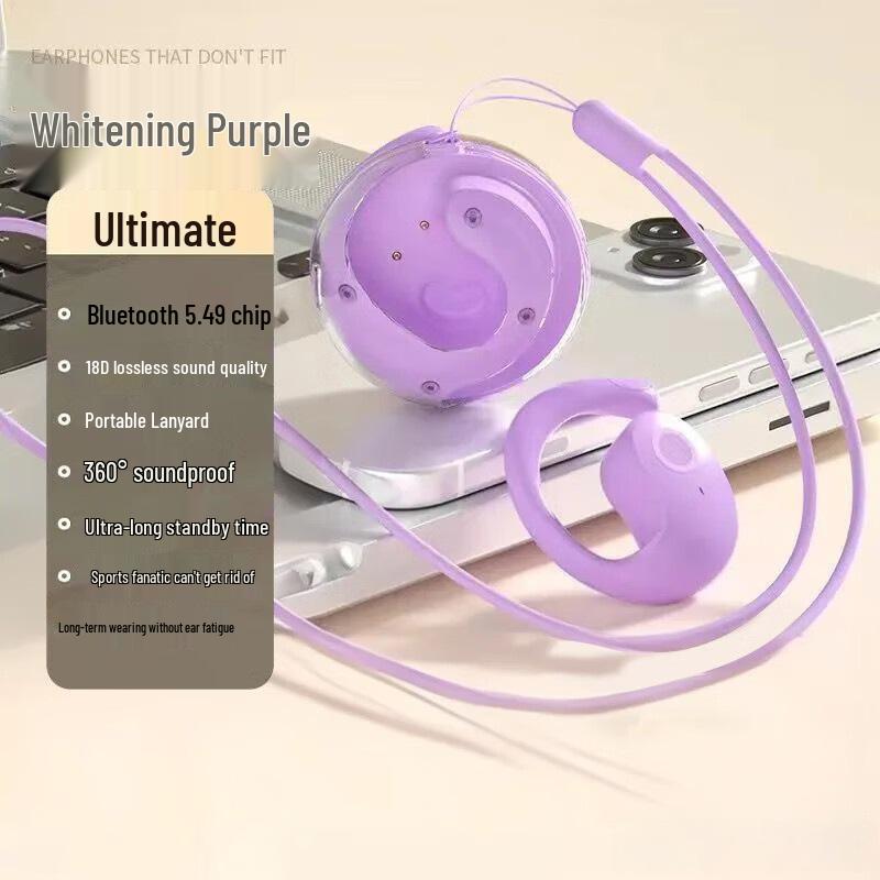

X28 Bluetooth Bone Conduction Sports Earbuds - Open Type, Noise-Cancelling, Long Battery Life
