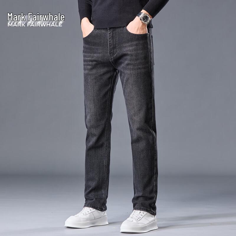 

Мужские джинсы прямого кроя Mark Fairwhale с эффектом стирки 38