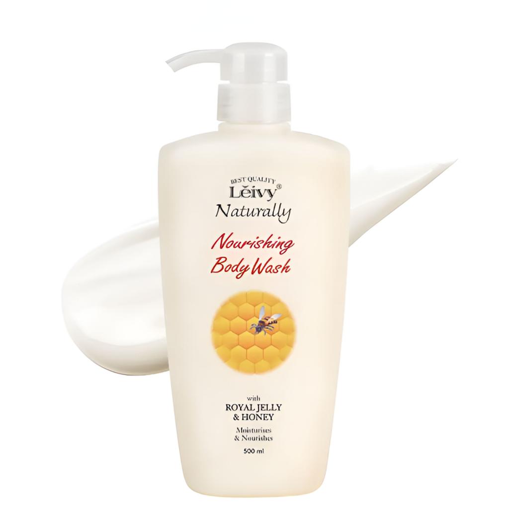 Leivy Perfumed Body Wash 500ml | Choose 1 from 5 Fragrances | Cooling & Trouble-Soothing Body Cleanser