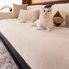 New Sofa Cover Advanced Sense Simple Modern Straight Row Leather Seat Cushion Universal Non-Slip Sofa Cushion In All Seasons