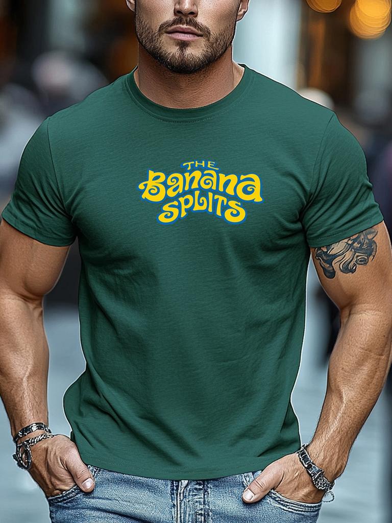 Mens Graphic Tee Columbia Explore The Great Outdoors Art Print Short Sleeve Round Neck Breathable Soft Daily Tee