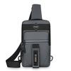 High Quality Men's Crossbody Bag Fashion Casual Waist Packs Male Chest Handbag Bolsa