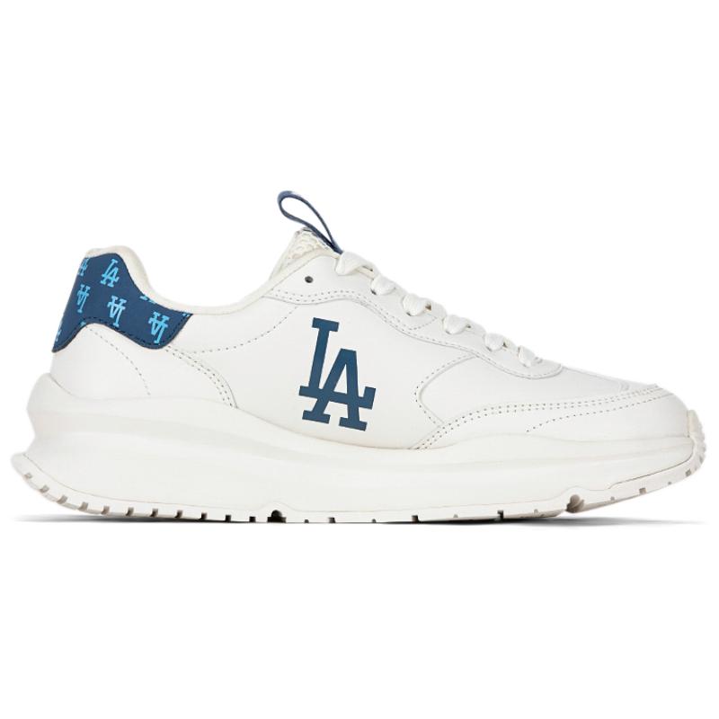 MLB Chunky Runner Synthetic Leather Low Top Casual Running Shoes Unisex Dark Navy Blue Sneakers 3ASHCRM3N-07NYD