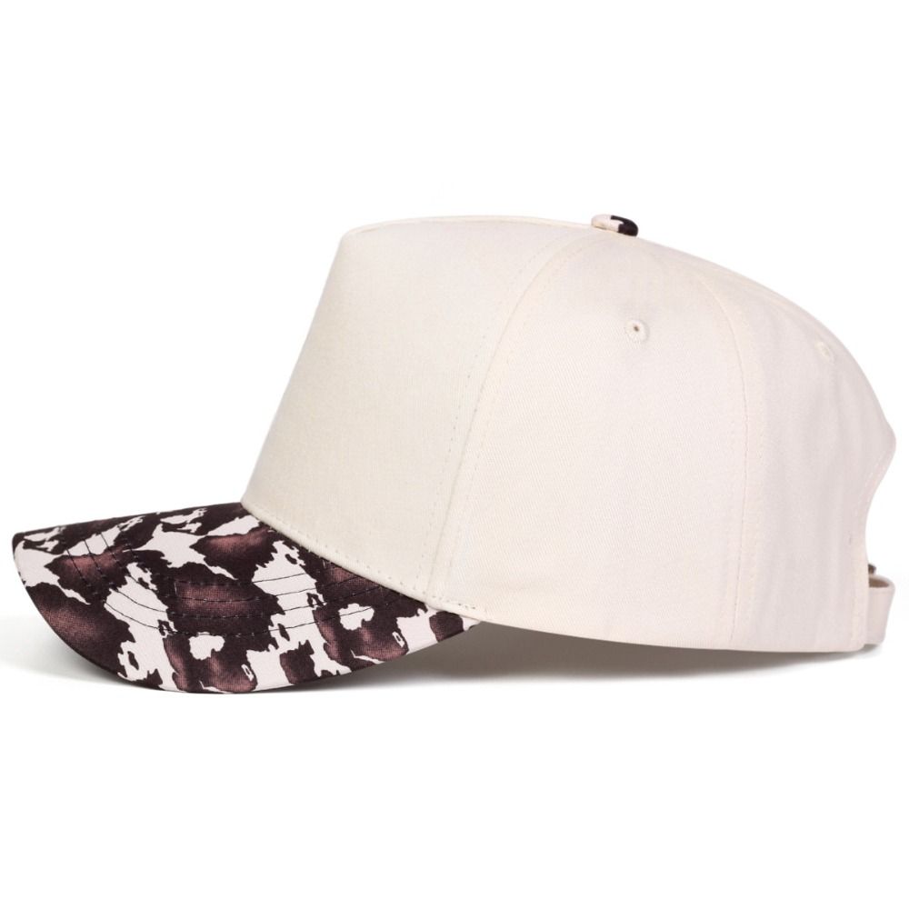 Adjustable Dad Hat Print Brim Sun Hat Fashion Street Visor Cap  Outdoor Sports