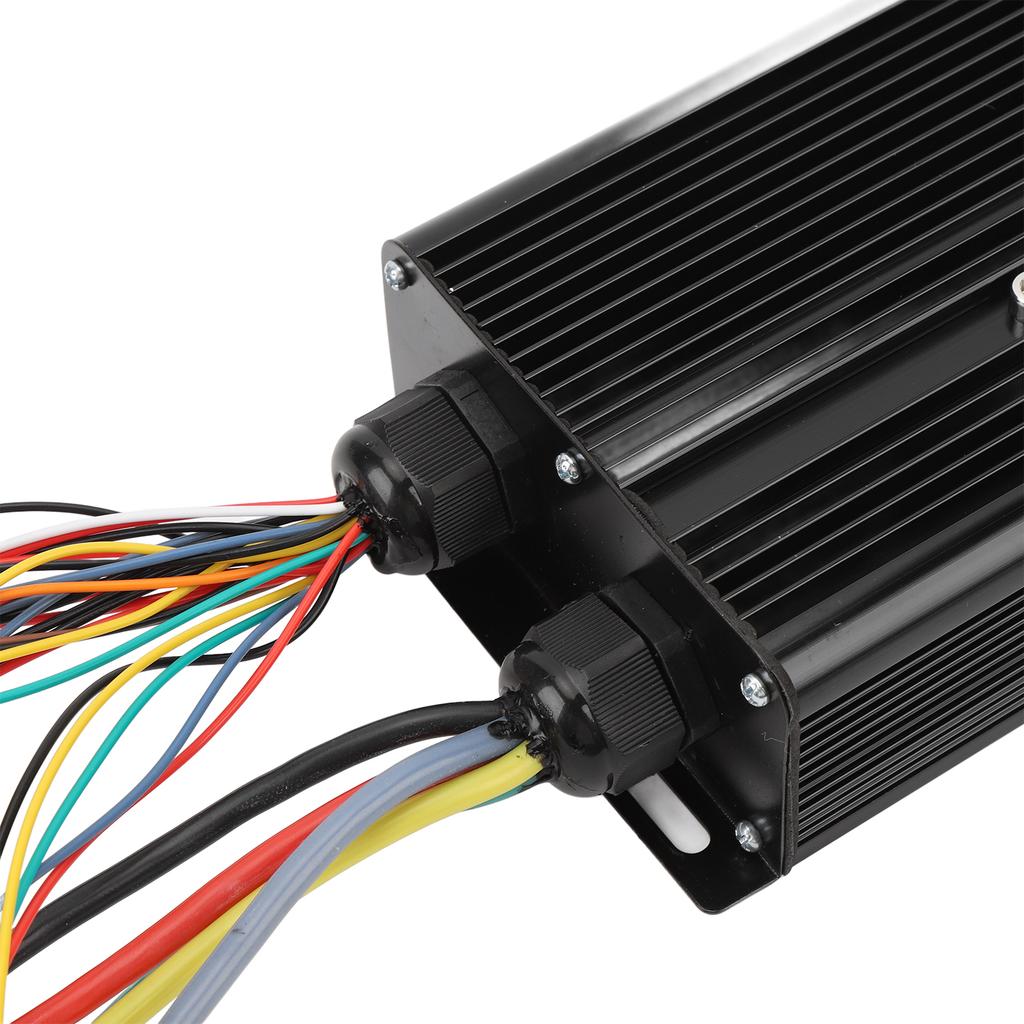 Electric Bike Motor Controller High Power Brushless Motor Speed Controller Kit with LCD Display Grip Handle Assist Sensor