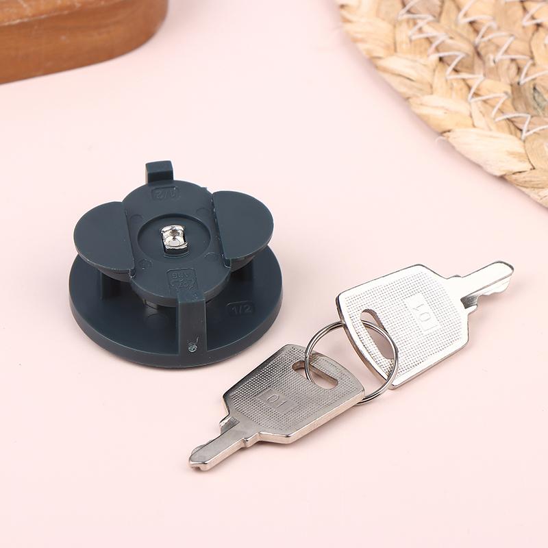 Socket Lock With Key Lockable Power Anti-Theft Lock Child For Protection Zinc Alloy Socket Lock Household Safety Lock