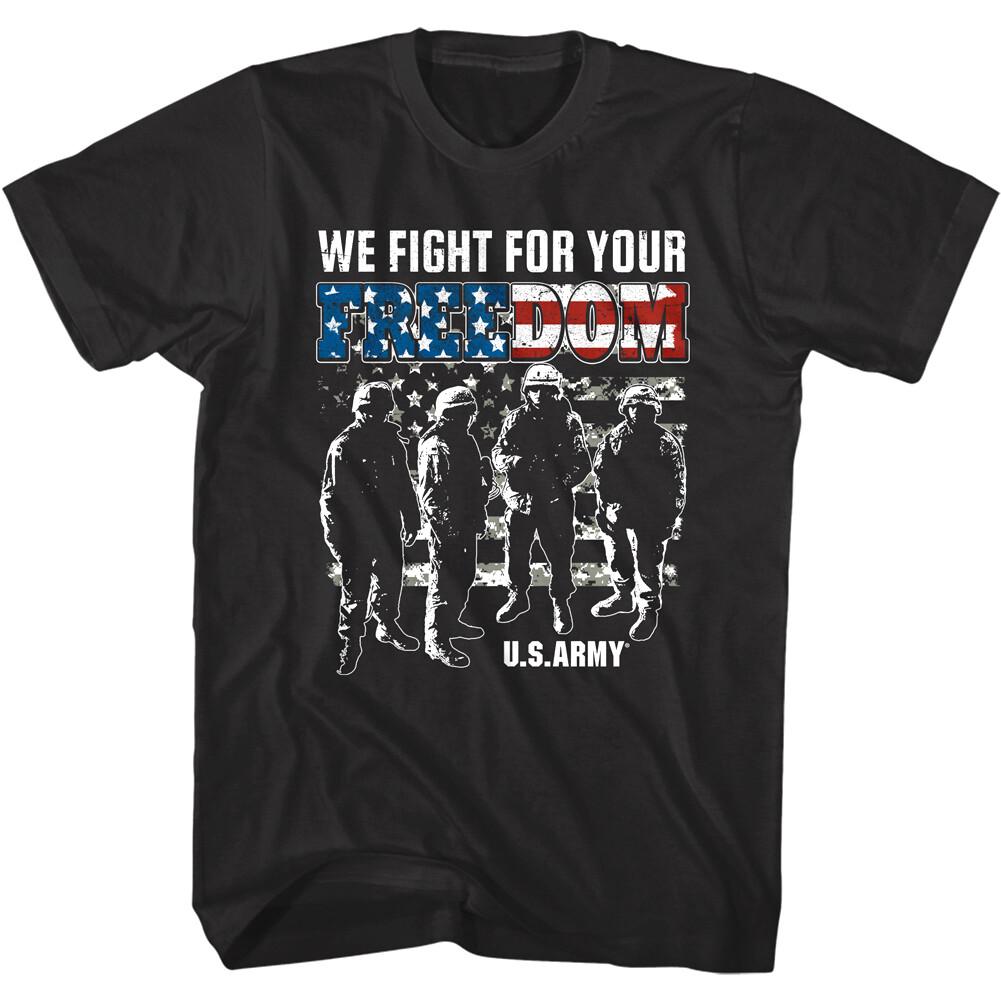 United States Army Fight for Your Freedom Men T Shirt M