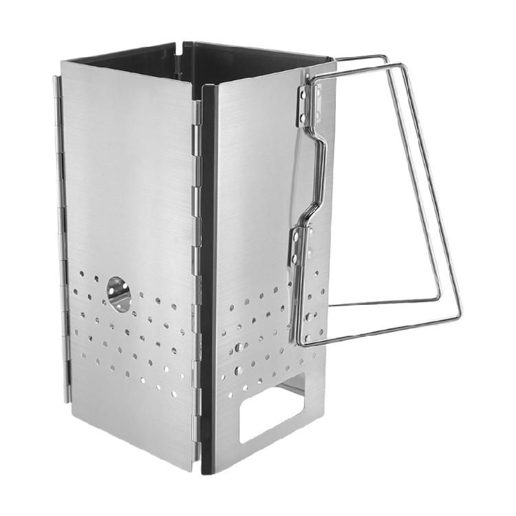 Wood Burning Stove Portable Folding Wood Stove Replacement Stainless Steels Backpacking Stove for Outdoor Camping 1