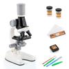 Children's Small Microscope Toys with Base Ergonomic Design Magnification Lens for Kids Boy Girl