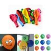 Schattige latexballonnen met grote ogen en smiley (20 stuks), perfect voor verjaardagsfeestjes.