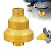 Brazed Pagoda Drill Bit M10 M14 Brazed Diamond Tower Drill Tile Stone Rock Plate Drill Reaming Integrated Bit Diamond Tools