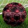 Makima Chainsaw Man Print Size 5 Soccer Ball, Standard Match Football for Sports Game and Team Practice, Ideal Gift for Soccer Fans