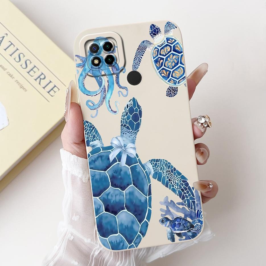 For Xiaomi Poco C31 Case PocoC3 Fashion Candy Painted Cover Soft TPU Phone Case For Xiaomi Poco C3 C 31 PocoC31 Back Cover Coque