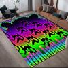 Shinji Ikari Home Sofa Decoration for Living Room & Bedroom, Non‑Slip Play Flannel Floor Mat for Game Room