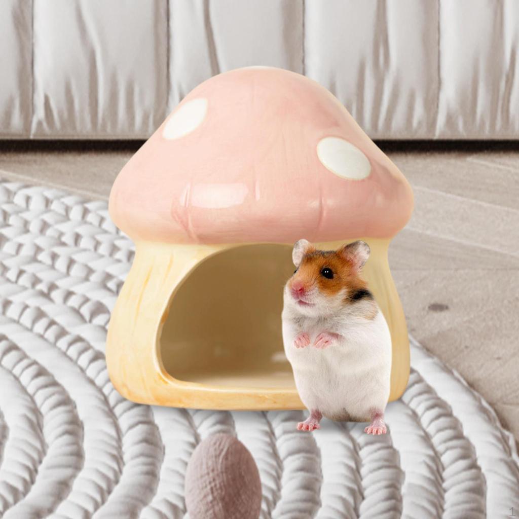 -MOLZ -HAMSTER -DUCTION, Hamster Bed, Ornament, House Hiding Place for Chinchilla